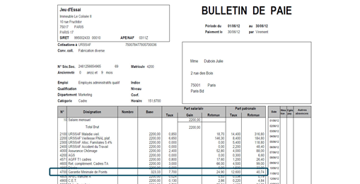 bulletin de salaire usa