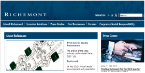 Richemont : craintes sur le luxe en Asie!