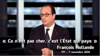 Pour Hollande, l’économie française est robuste et on n’a rien à craindre… Tous aux abris !!